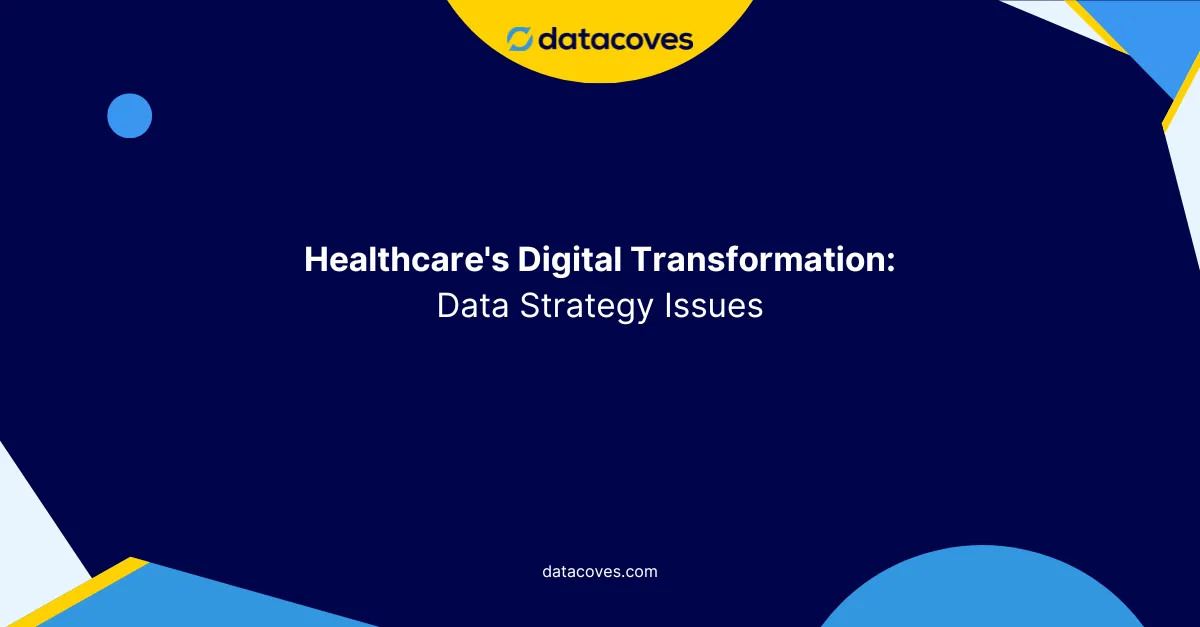 Healthcare's digital transformation: data strategy issues
