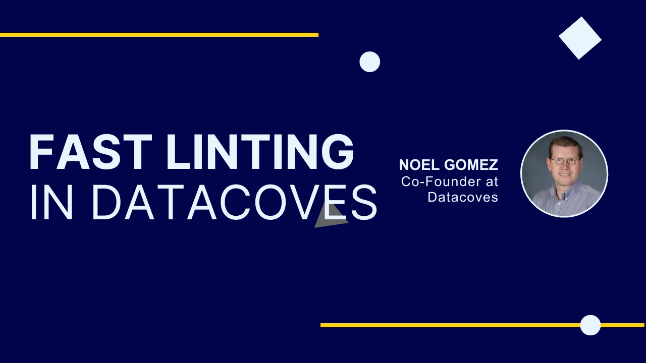 Fast linting in datacoves