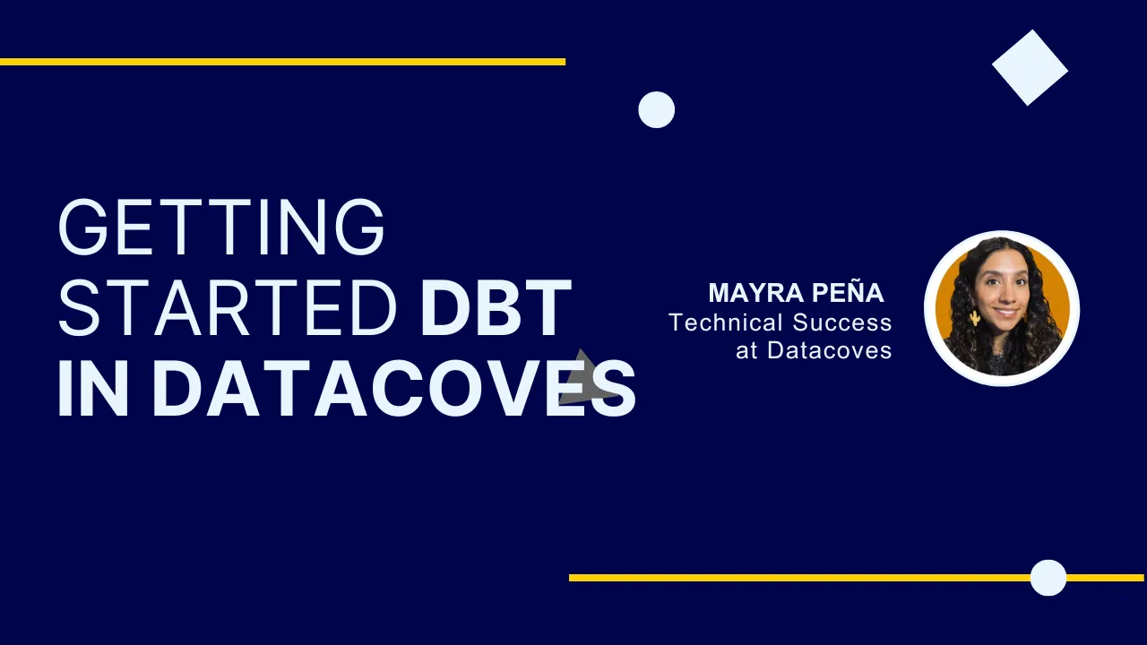 Getting started dbt in datacoves