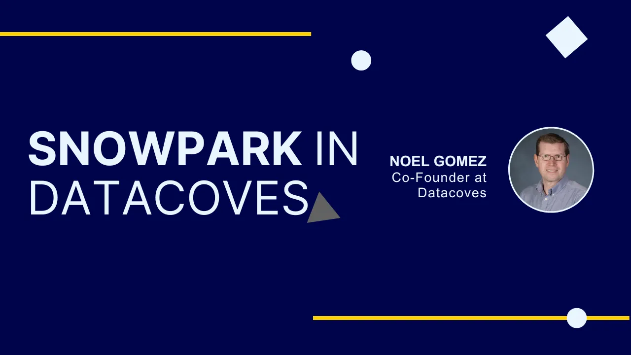 Snowpark in datacoves