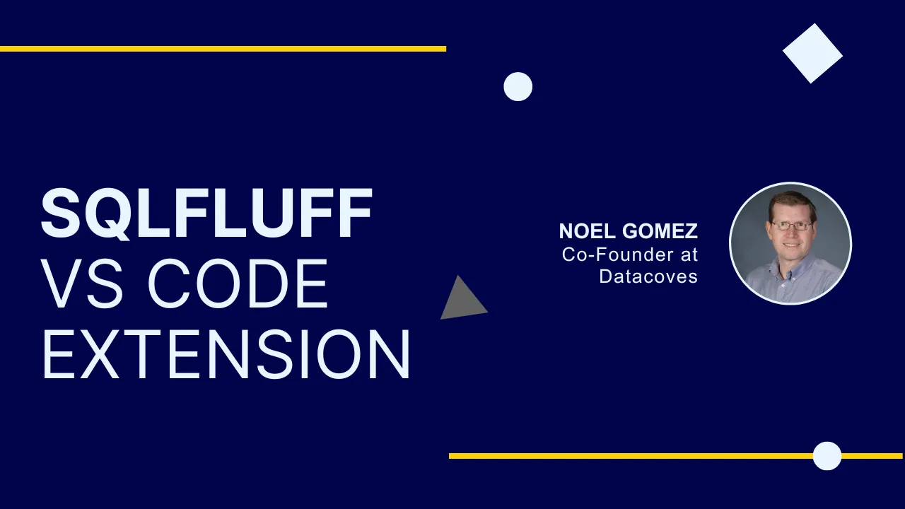SQLFluff vs code extension